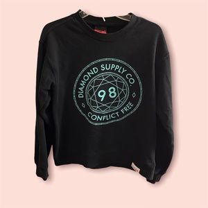 Diamond Supply Co. 98 Black Sweater Large